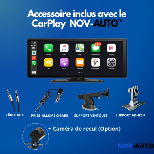 Moniteur CarPlay - NOV-AUTO™