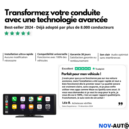 Moniteur CarPlay - NOV-AUTO™